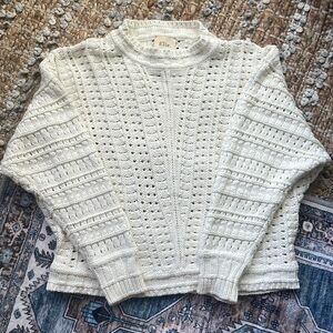 Elie Tahari Women's Sweater - Cream Knit